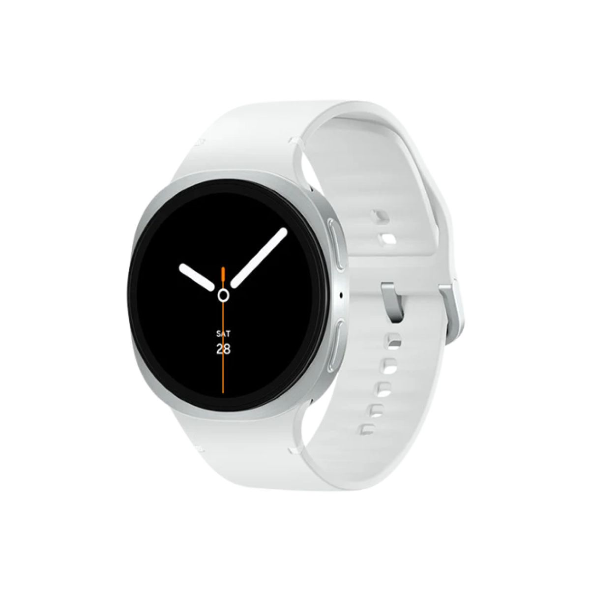 Samsung Galaxy Watch 8 3.3 cm (1.3 ) AMOLED 40 mm Digital 438 x 438 pixels Touchscreen 4G Silver Wi-Fi GPS (satellite)_1
