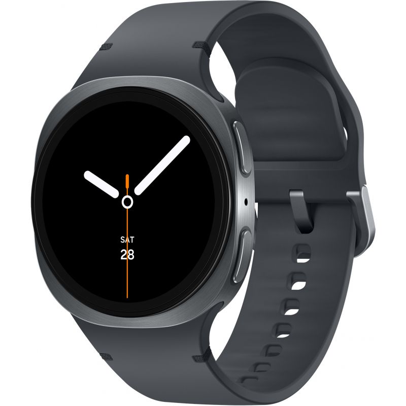 Samsung Galaxy Watch 8 3.3 cm (1.3 ) AMOLED 40 mm Digital 438 x 438 pixels Touchscreen Graphite Wi-Fi GPS (satellite)_1