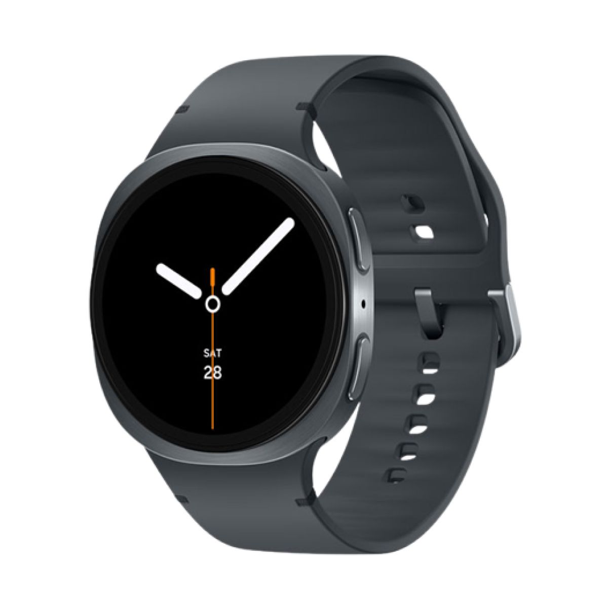 Samsung Galaxy Watch 8 3.3 cm (1.3 ) AMOLED 40 mm Digital 438 x 438 pixels Touchscreen 4G Graphite Wi-Fi GPS (satellite)_1