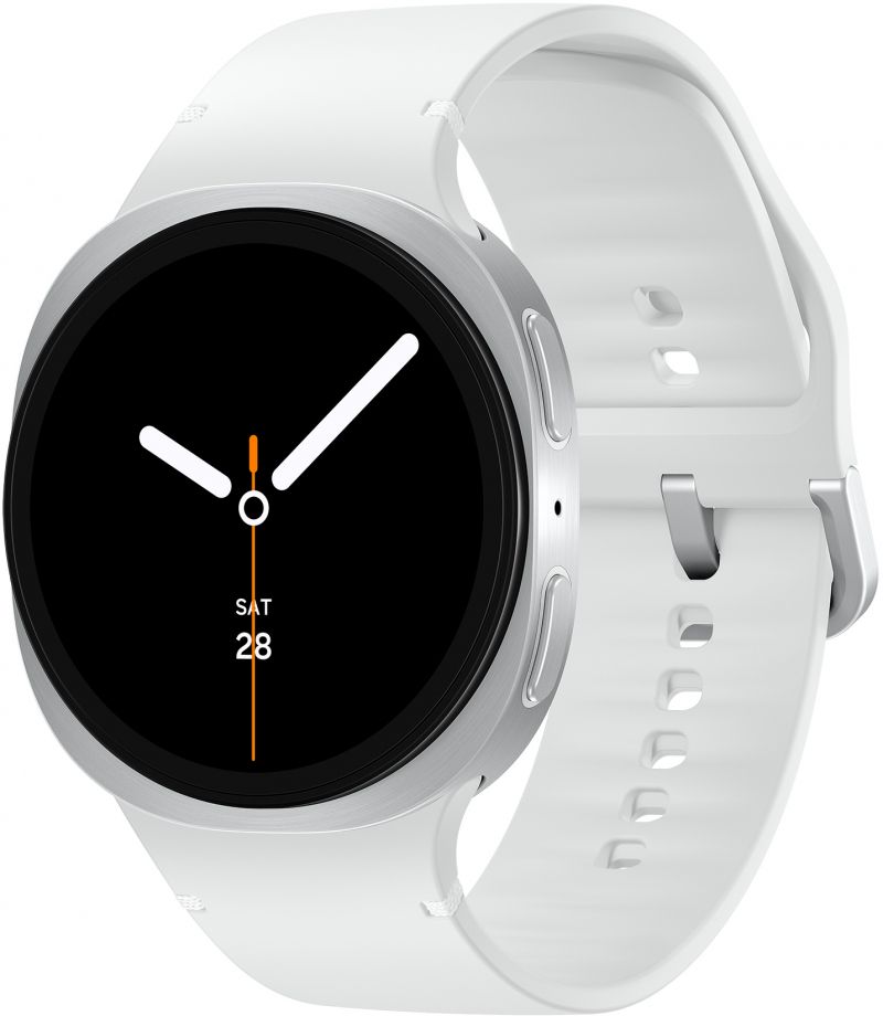 Samsung Galaxy Watch 8 3.81 cm (1.5 ) AMOLED 44 mm Digital 480 x 480 pixels Touchscreen Silver Wi-Fi GPS (satellite)_1