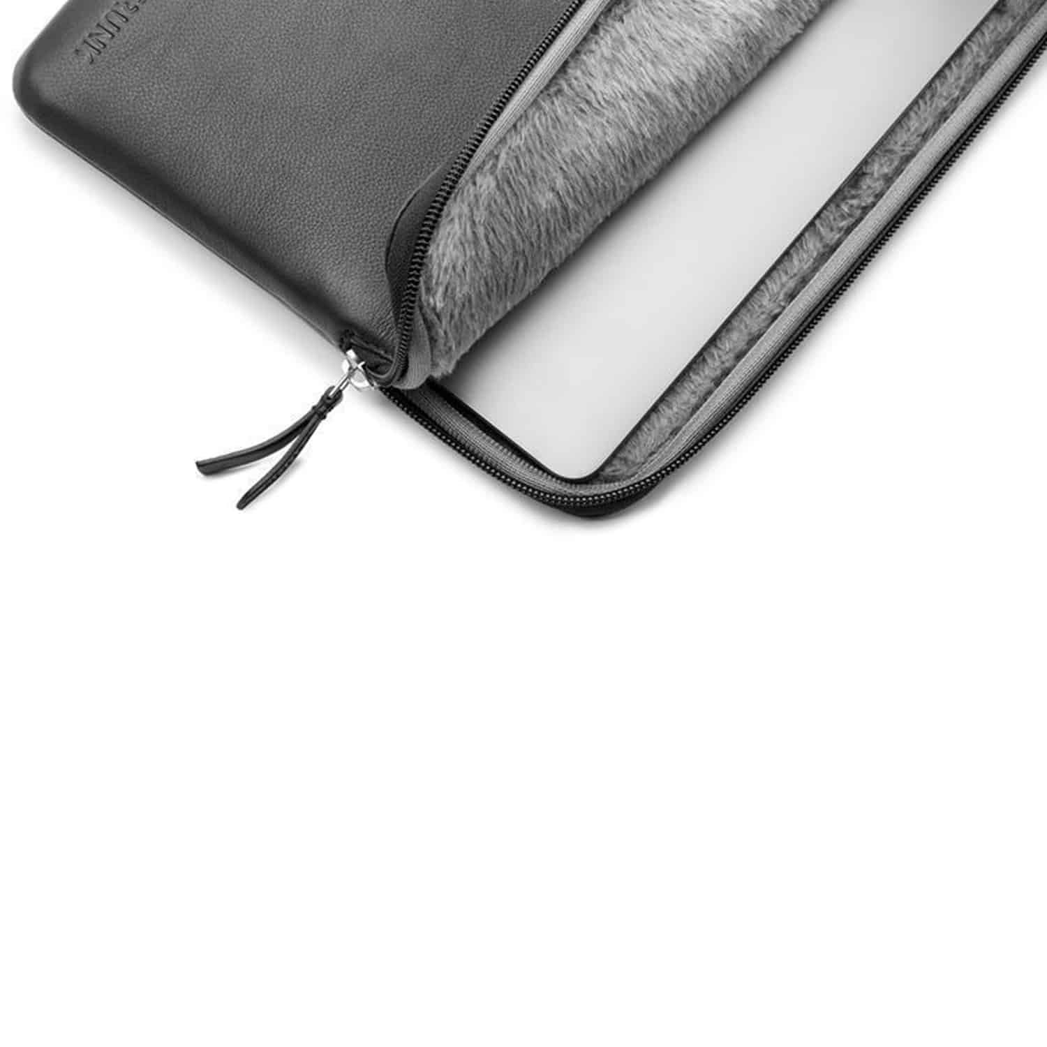 Leather Protective Sleeve for MacBook 14  black_2