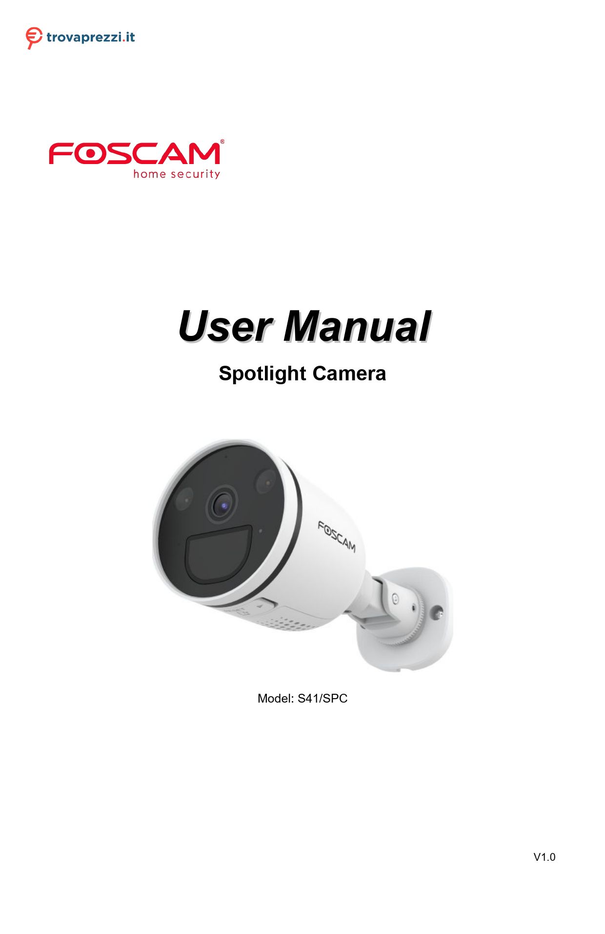 Foscam S41-W security camera Bullet IP security camera Outdoor 2560 x 1440 pixels Ceiling/wall_3