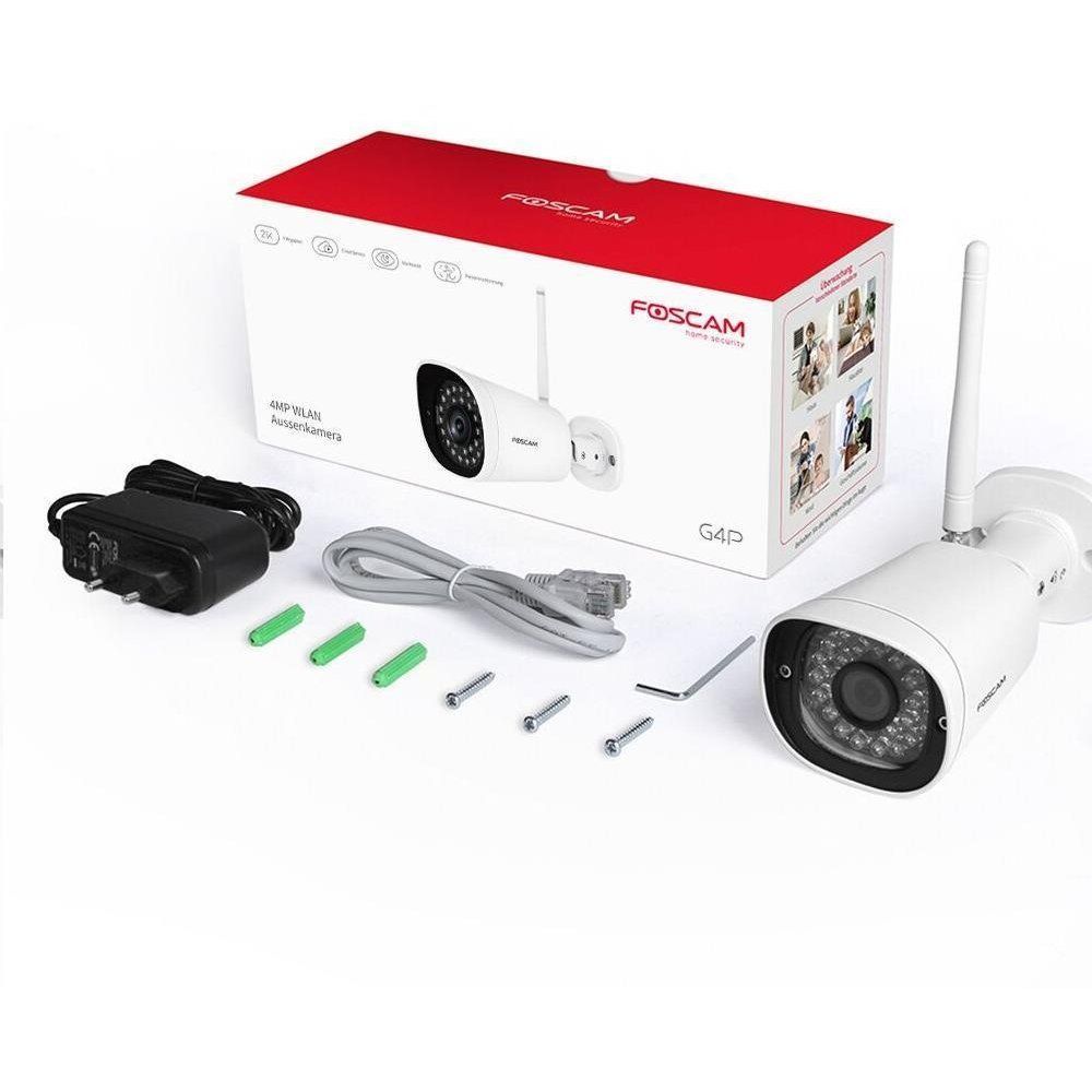 Foscam G4P-B security camera Bullet IP security camera Outdoor 2560 x 1440 pixels Ceiling/wall_1