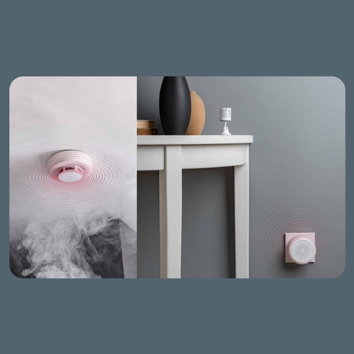 Aqara SD-S01D smart smoke detector Photoelectrical reflection detector Wireless connection_2