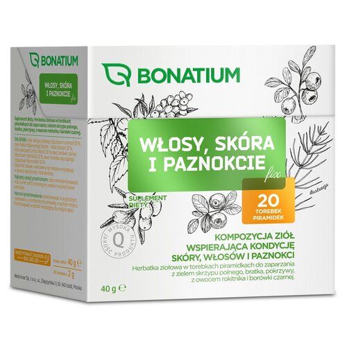 Bonatium Herbal tea Hair  skin and nails Fix 20pcs_1