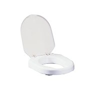 Toilet seat elevation cap with flap Etac HI-Loo 10 cm_3