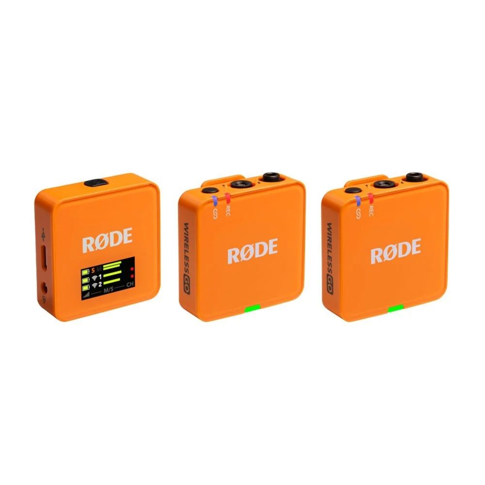RODE Wireless GO III Orange - wireless microphone system (orange)_4