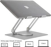 UNITEK ADJUSTABLE LAPTOP STAND + HUB_3