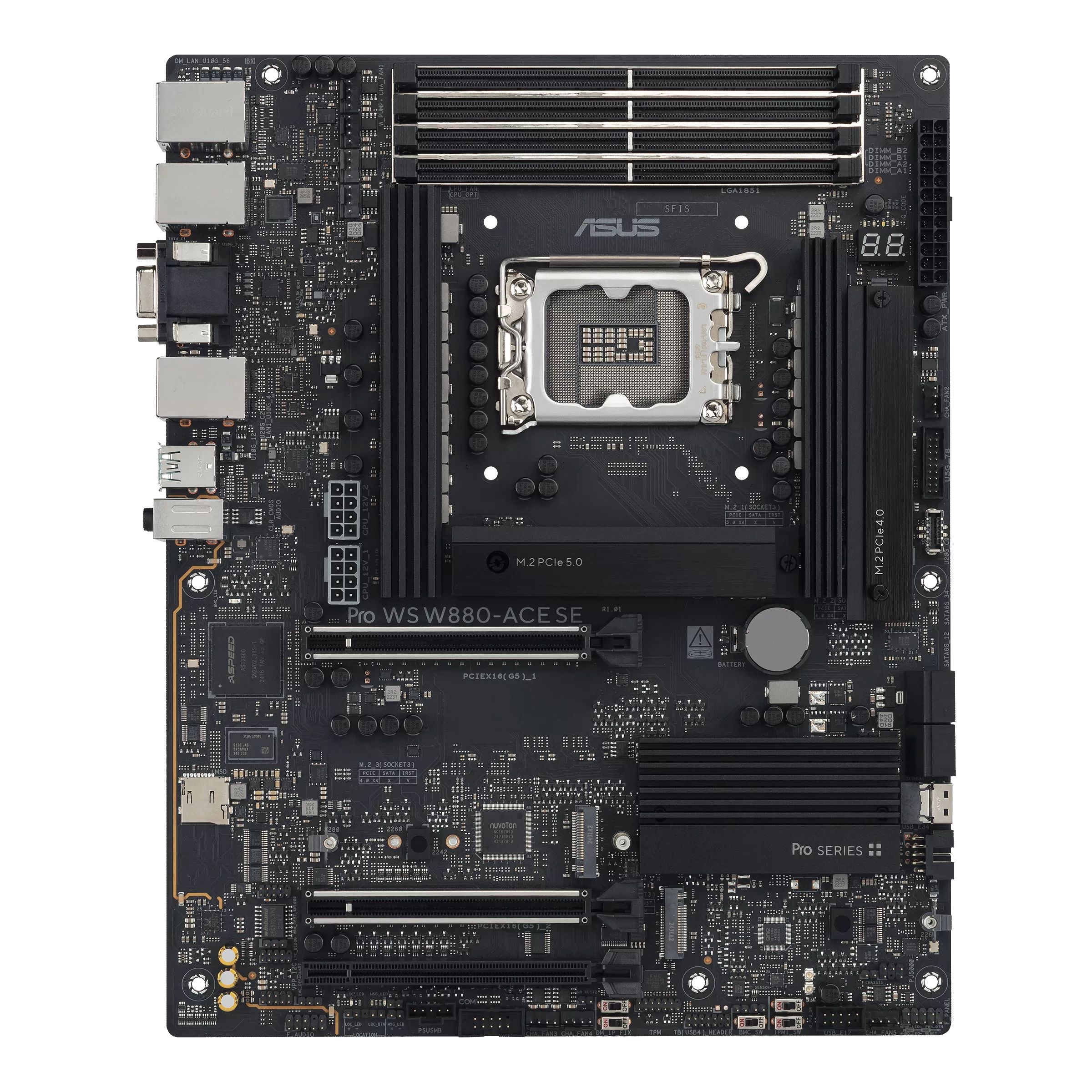 ASUS PRO WS W880-ACE SE Intel W880 LGA 1851 (Socket V1) ATX_1