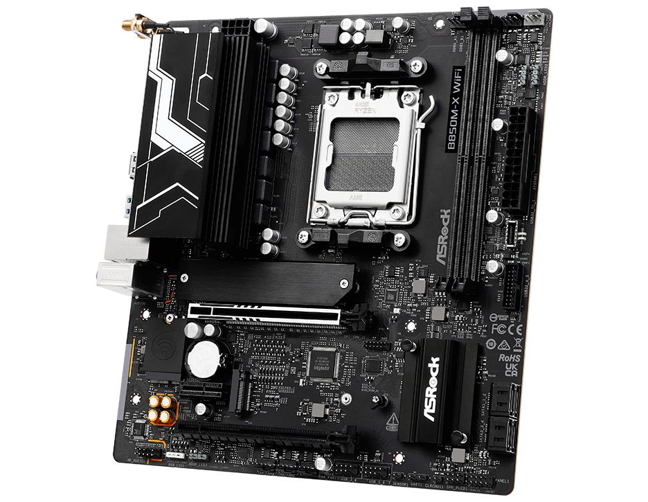 Asrock B850M-X WiFi R2 AMD B850 Socket AM5 micro ATX_1