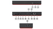 Lenovo ThinkPad Universal Thunderbolt 4 Prin cablu Negru_1