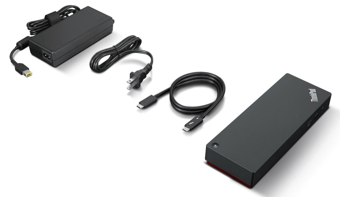 Lenovo ThinkPad Universal Thunderbolt 4 Prin cablu Negru_2