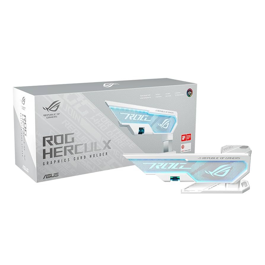 ASUS ROG Herculx Graphics Card Holder white_1