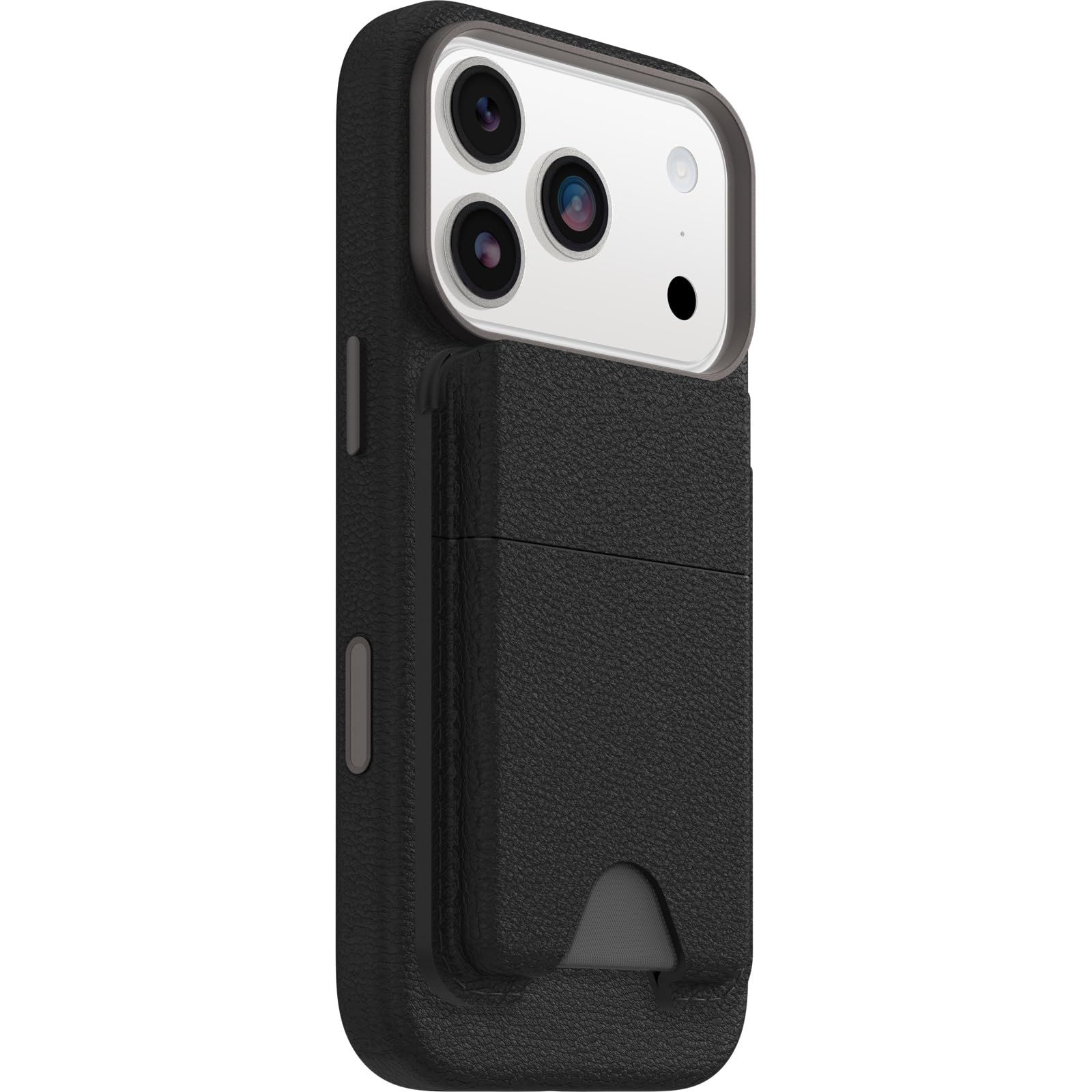 OB SYMMETRY CACTUS LEATHER/MAGSAFE WALLET VANTA BLACK_3