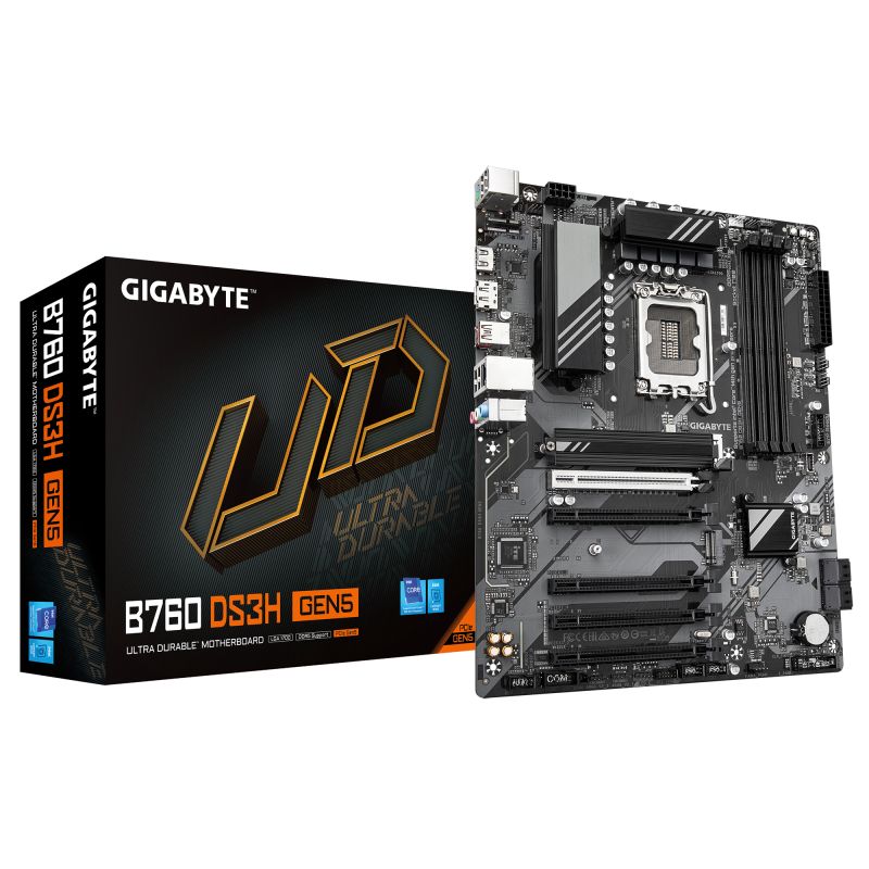 B760 DS3H GEN5, LGA1700, ATX, Negru_1