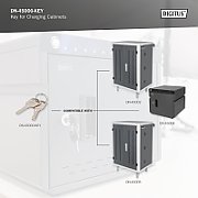 Digitus DN-45000-KEY accesorii pentru carcase Cheie blocare_4