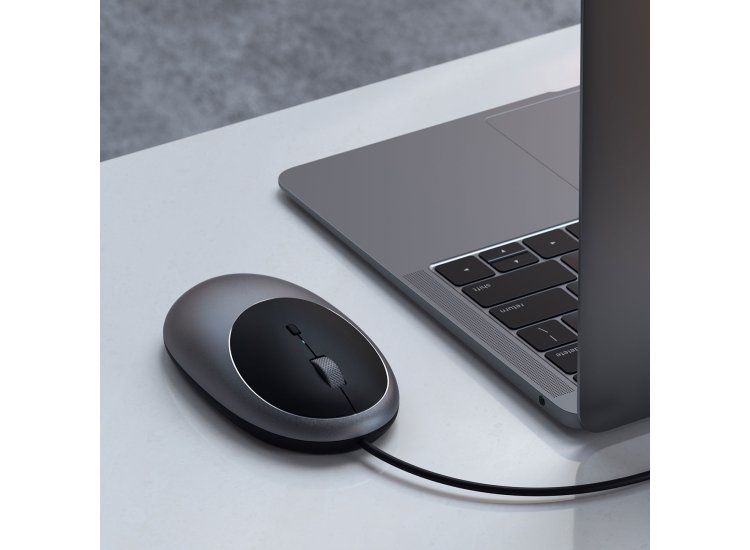 Satechi C1 USB-C Wired Mouse - Space Grey_2