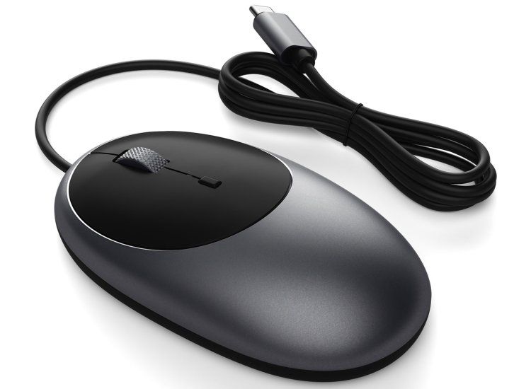 Satechi C1 USB-C Wired Mouse - Space Grey_4