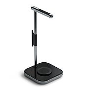 Satechi 2-IN-1 Headphone Stand w Wireless Charger USB-C (Cable inc., Adapter not inc.) - Space Grey)_6