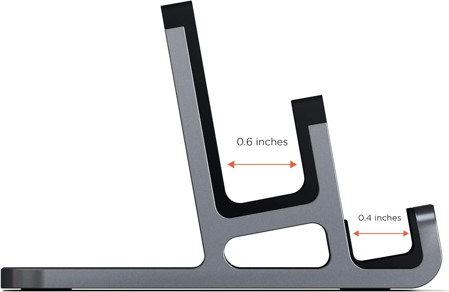 Satechi Dual Vertical Laptop Stand for MBPro and iPad_1