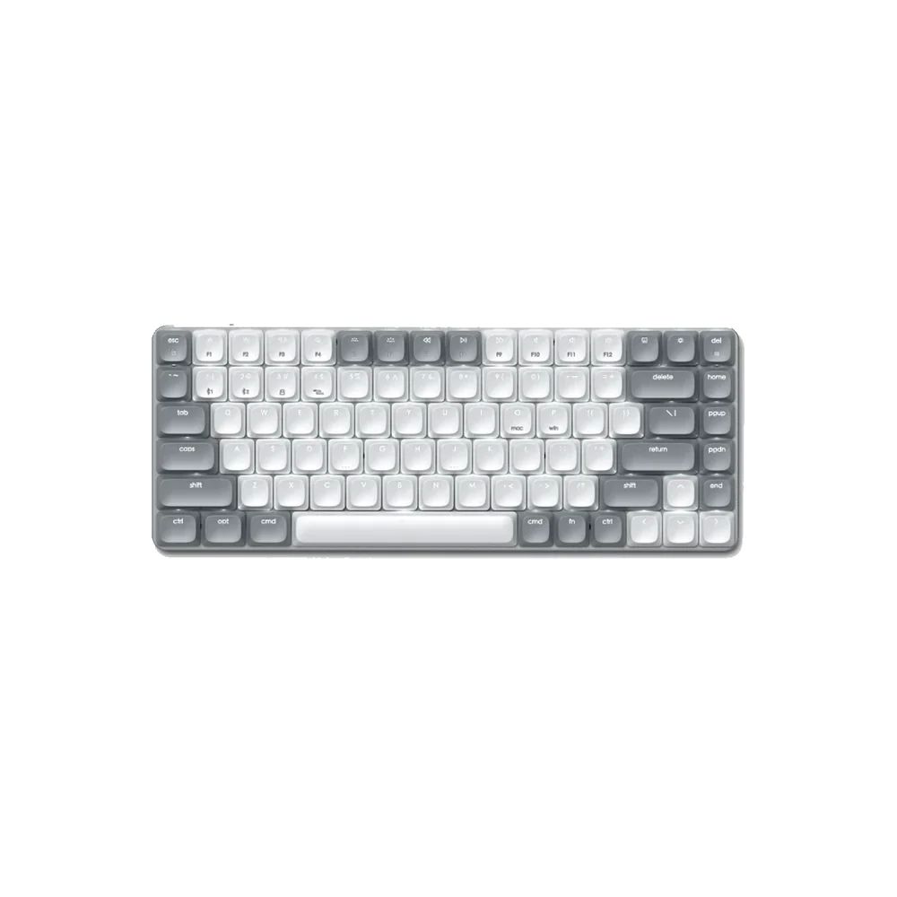 Satechi SM1 Slim Mechanical Backlit Bluetooth Keyboard (Windows Keycaps - Windows, Left Alt, Right Alt 2.4GHz USB Receiver) - Grey/White_4