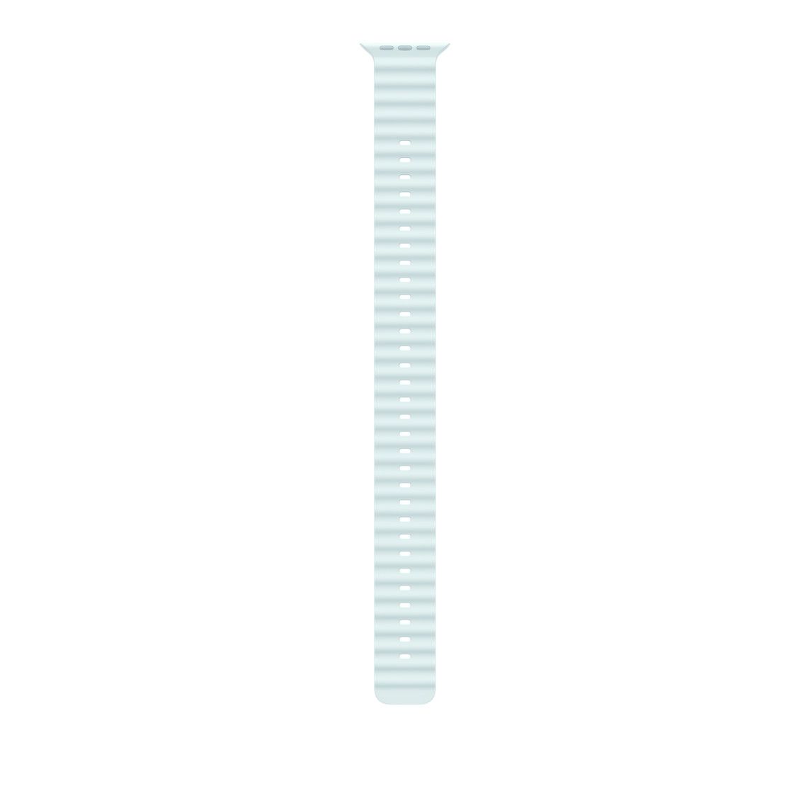 Apple Watch 49mm Band:  Ice Blue Ocean Band Extension - Natural Titanium Finish_1