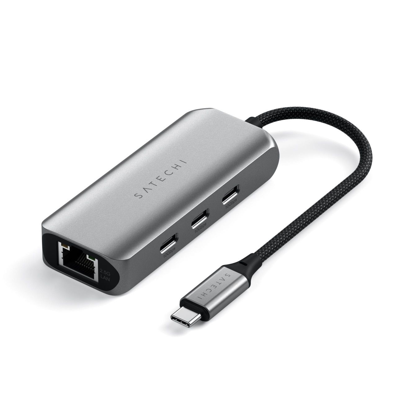 Satechi 4-in-1 USB-C Hub with 2.5 Gigabit Ethernet - Space Gray_1