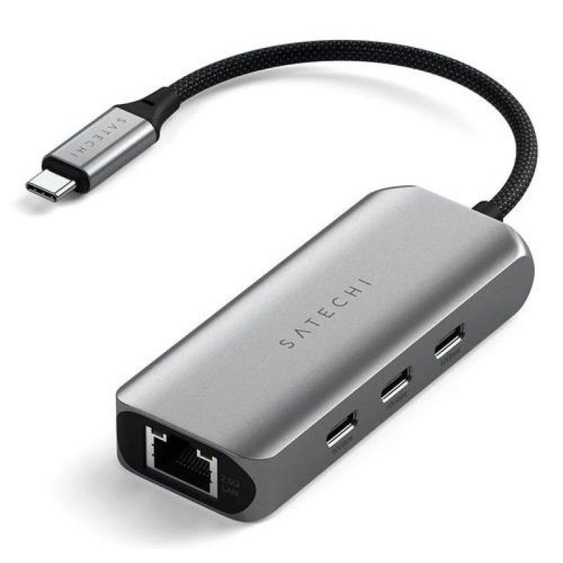 Satechi 4-in-1 USB-C Hub with 2.5 Gigabit Ethernet - Space Gray_5