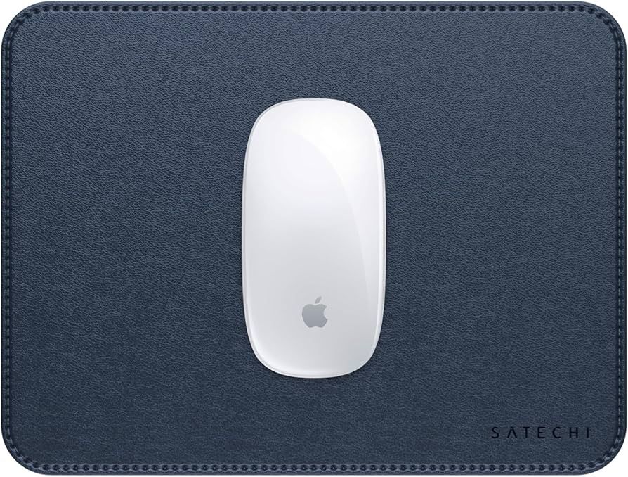 Satechi Vegan-Leather Premium Mouse Pad - Blue_2