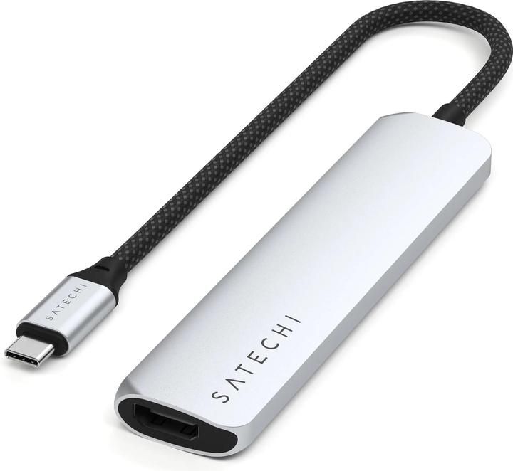 Satechi 6-in-1 USB-C Slim Multiport Adapter - Space Grey_2