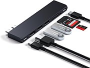 Satechi 7-in-1 USB-C Slim Multiport Adapter with Ethernet - Black_6