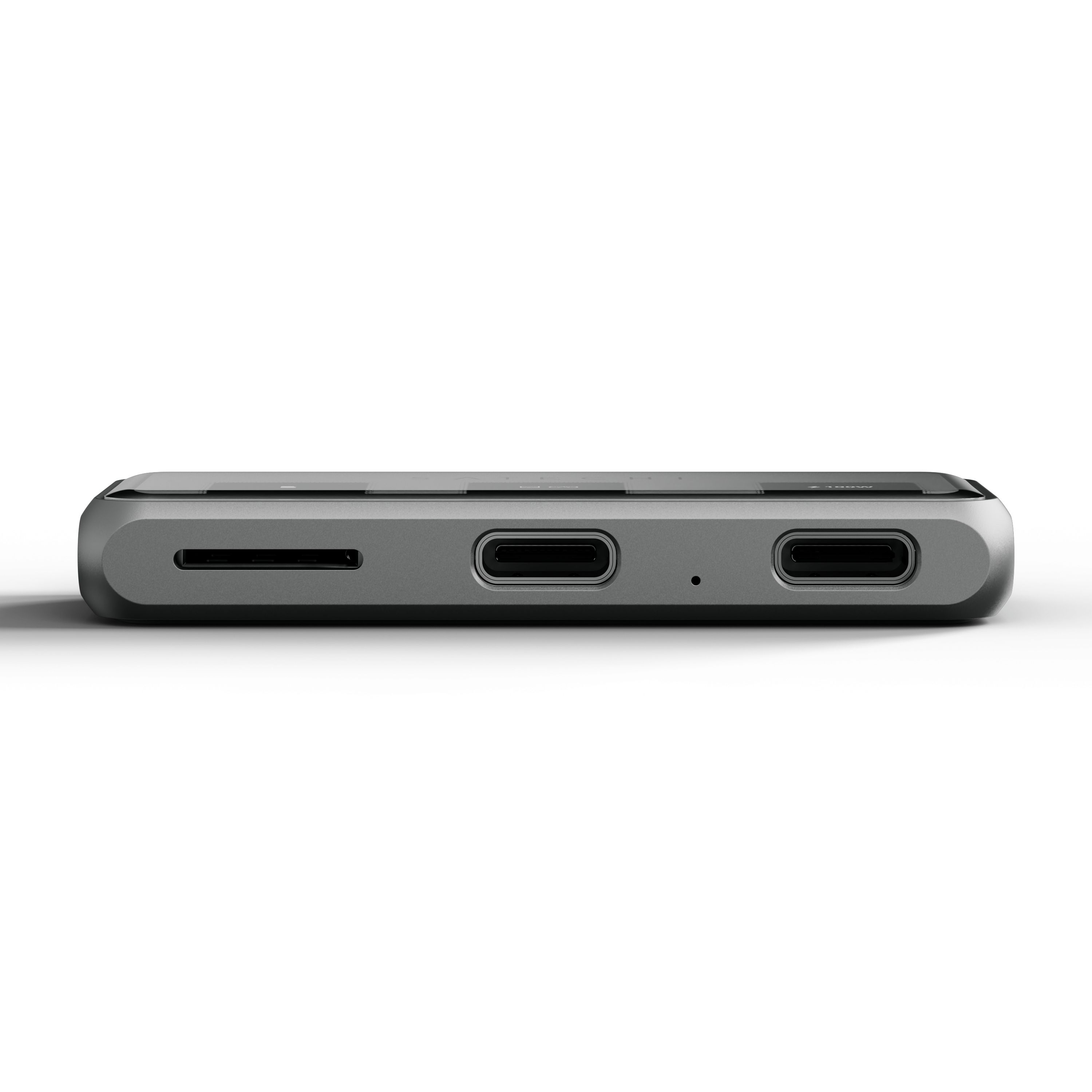 Satechi Mobile XR Hub with dual USB-C and microSD - Space Gray_4