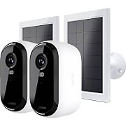 Arlo Essential (Gen.2) Bundle 2K Outdoor Security Camera - 2 Camera Kit + 2 Essential Solar Panel Charger - White_2