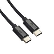 Dviced Cable USB-C to USB-C Nylon Textile 0,25m - Black_1
