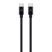 Dviced Cable USB-C to USB-C Nylon Textile 0,25m - Black_2