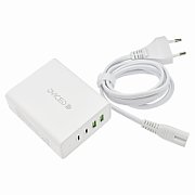 Dviced Desktop charger 100W GaN 2 USB-A, 2 USB-C EU - White_3
