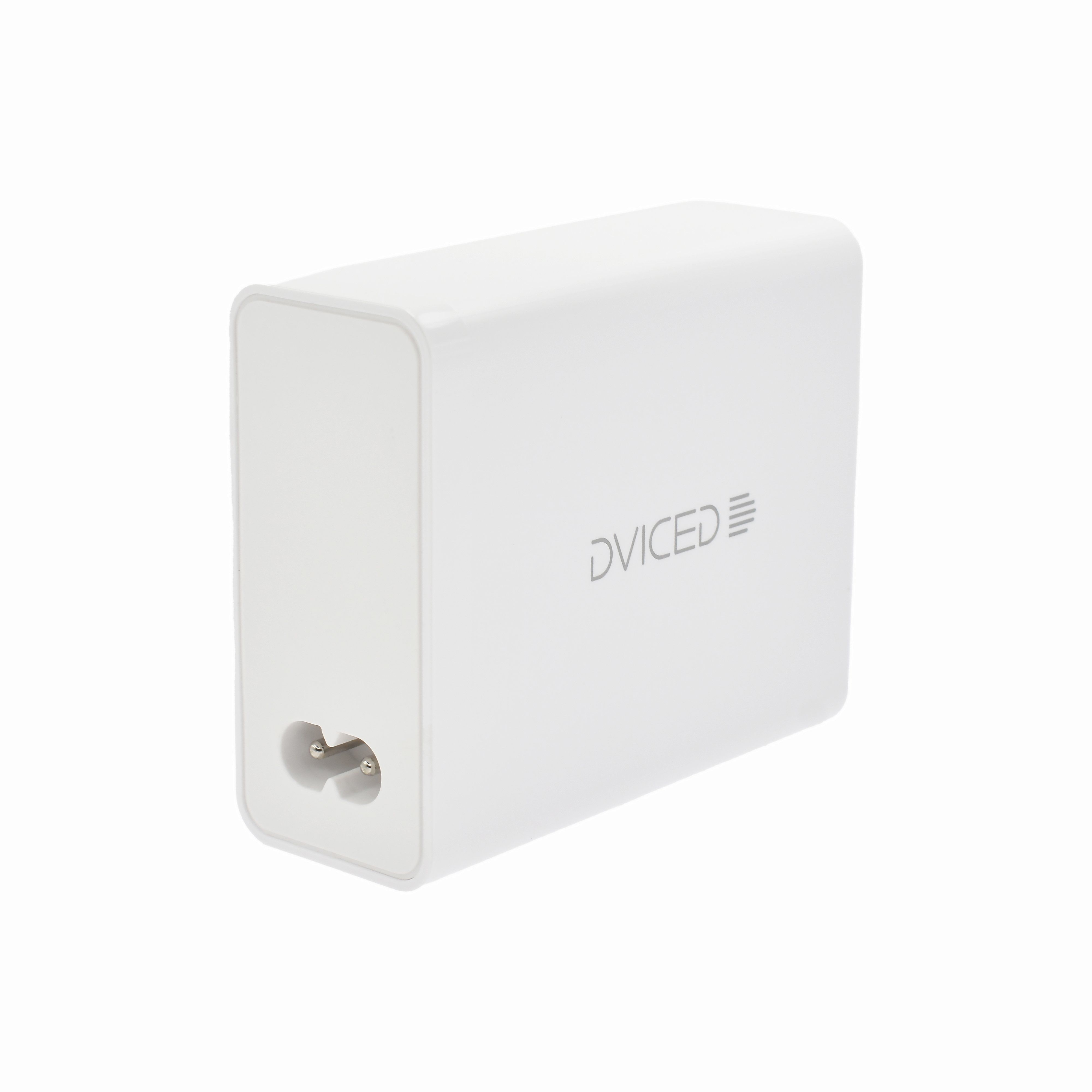 Dviced Desktop charger 100W GaN 2 USB-A, 2 USB-C EU - White_4