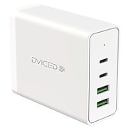 Dviced Desktop charger 100W GaN 2 USB-A, 2 USB-C EU - White_5