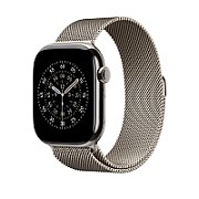 Apple Watch 46mm Loop:  Natural Milanese Loop - S/M_3