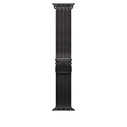 Apple Watch 49mm Loop:  Black Titanium Milanese Loop - Large_1
