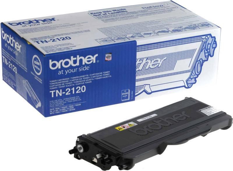 Cartus toner Brother TN2120 ,Negru ,2600 pagini ,Original (TN2120) 