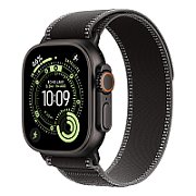Apple Watch Ultra 3 GPS + Cellular 49mm Black Titanium Case with Black/Charcoal Trail Loop - S/M_1