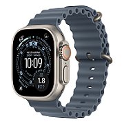 Apple Watch Ultra 3 GPS + Cellular 49mm Natural Titanium Case with Anchor Blue Ocean Band_1