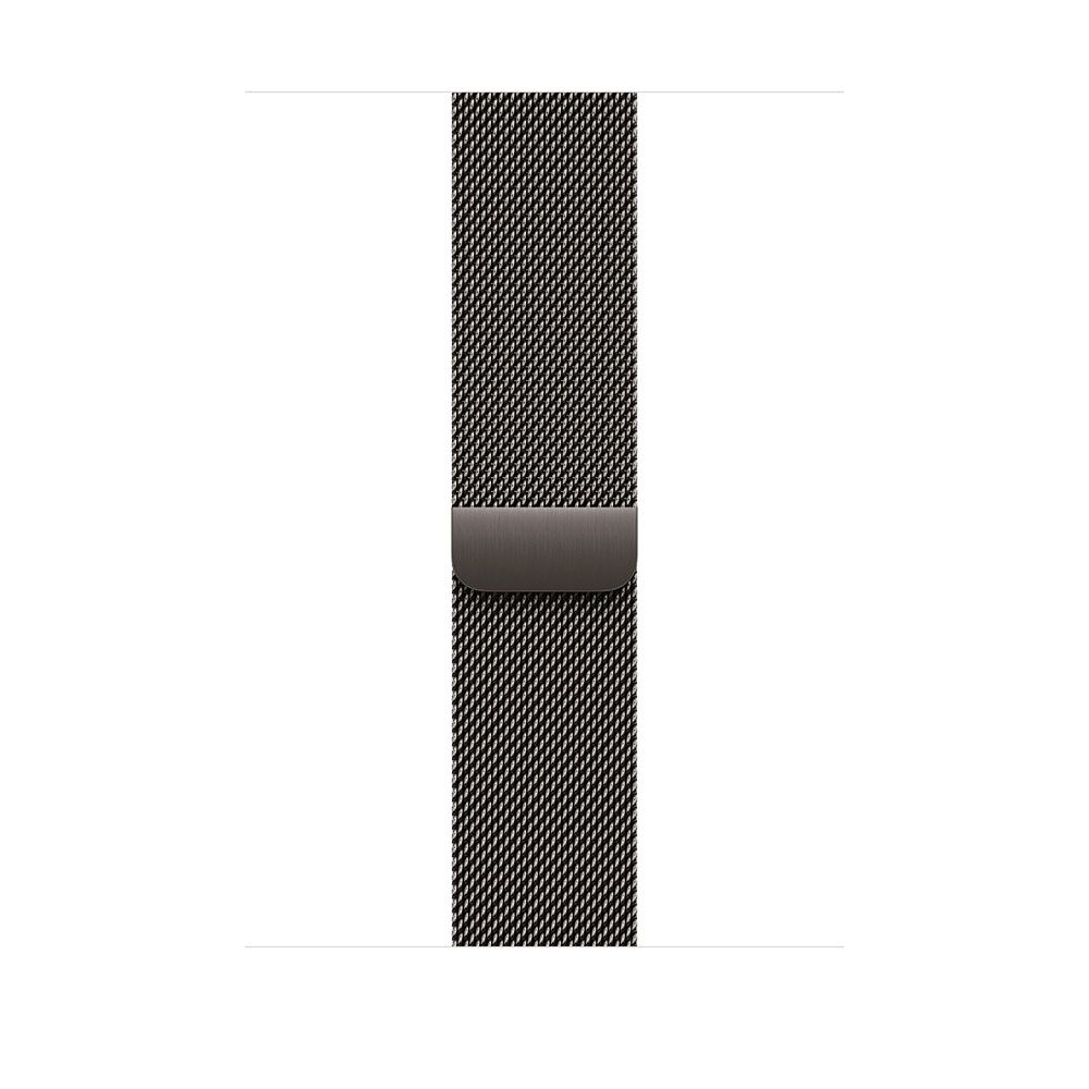 Apple Watch Series 11 GPS + Cellular 46mm Slate Titanium Case with Slate Milanese Loop - M/L_2