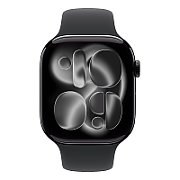Apple Watch Series 11 GPS 46mm Jet Black Aluminium Case with Black Sport Band - S/M_3
