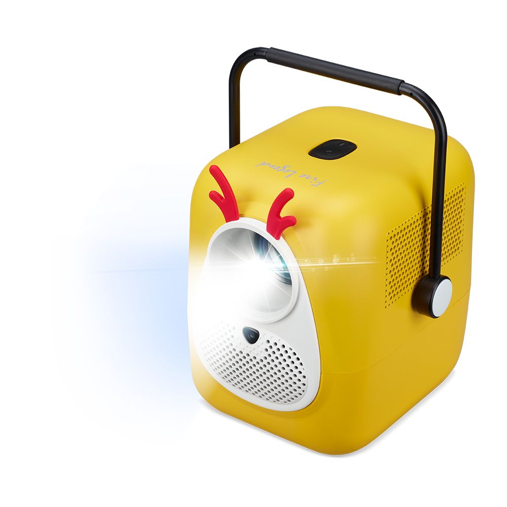 Videoproiector Aopen QF23s, LCD, 1080p, 200 lm, HDMI, Boxe, Galben_5