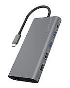 Dockingstation Notebook IcyBox USB-C -> 3x Videoaschnittstel_1