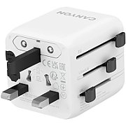 CANYON Travel Adapter OnTour One EU/UK/US/AUS   White_2