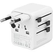 CANYON Travel Adapter OnTour 20 EU/UK/US/AUS 20W  White_2