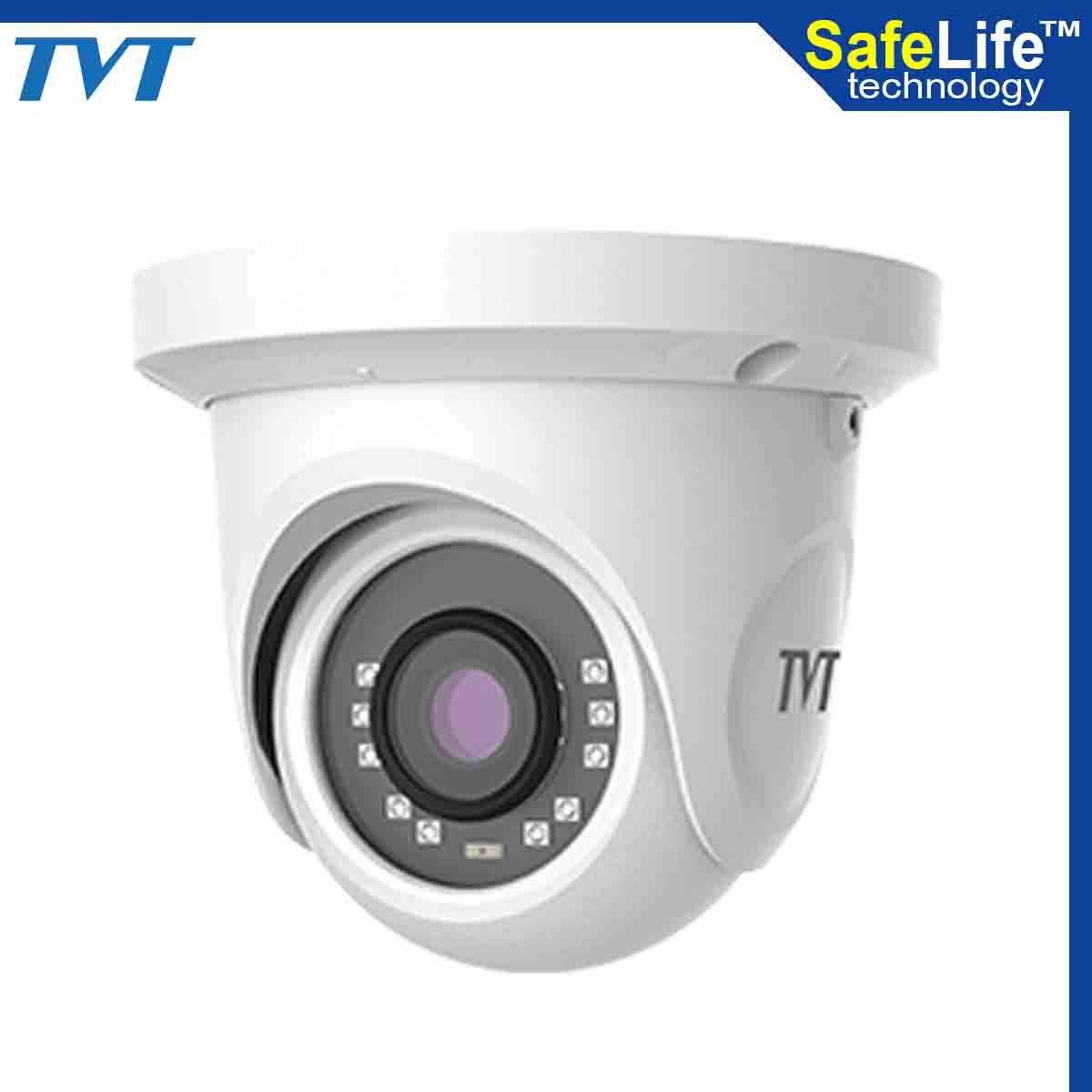 Camera de supraveghere TVT TD-7514ASL, AHD, Dome, 1MP 720P,  CMOS OV 1/4 inch, 2.8mm, 30 LED, IR 20m, Carcasa metal_1